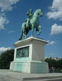 Statue of Henry IV on the Pont Neuf